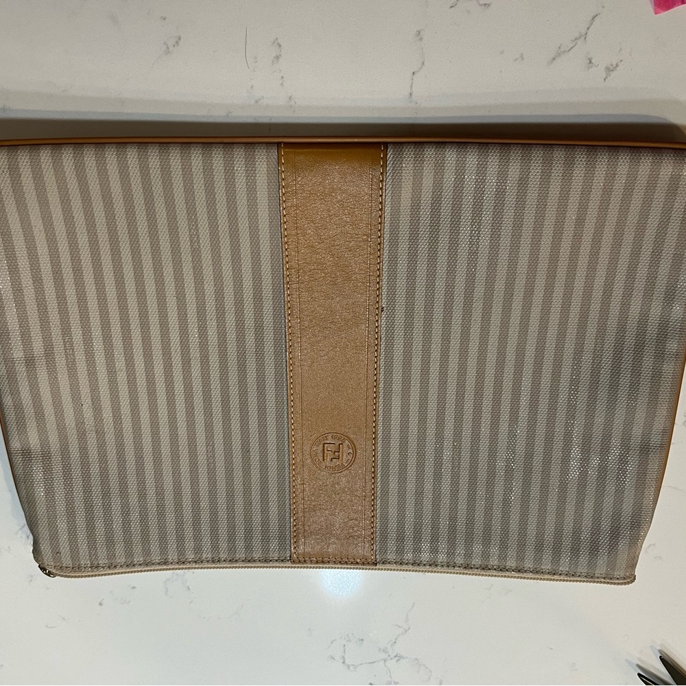 Vintage Fendi Envelope Clutch
